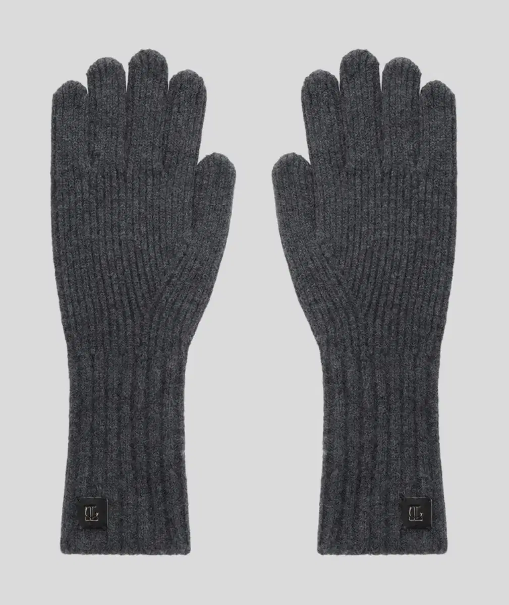 트리밍버드 장갑 Wool Knit Gloves [ Charcoal ]